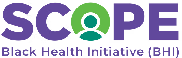 SCOPE Black Health Initiative (BHI) logo